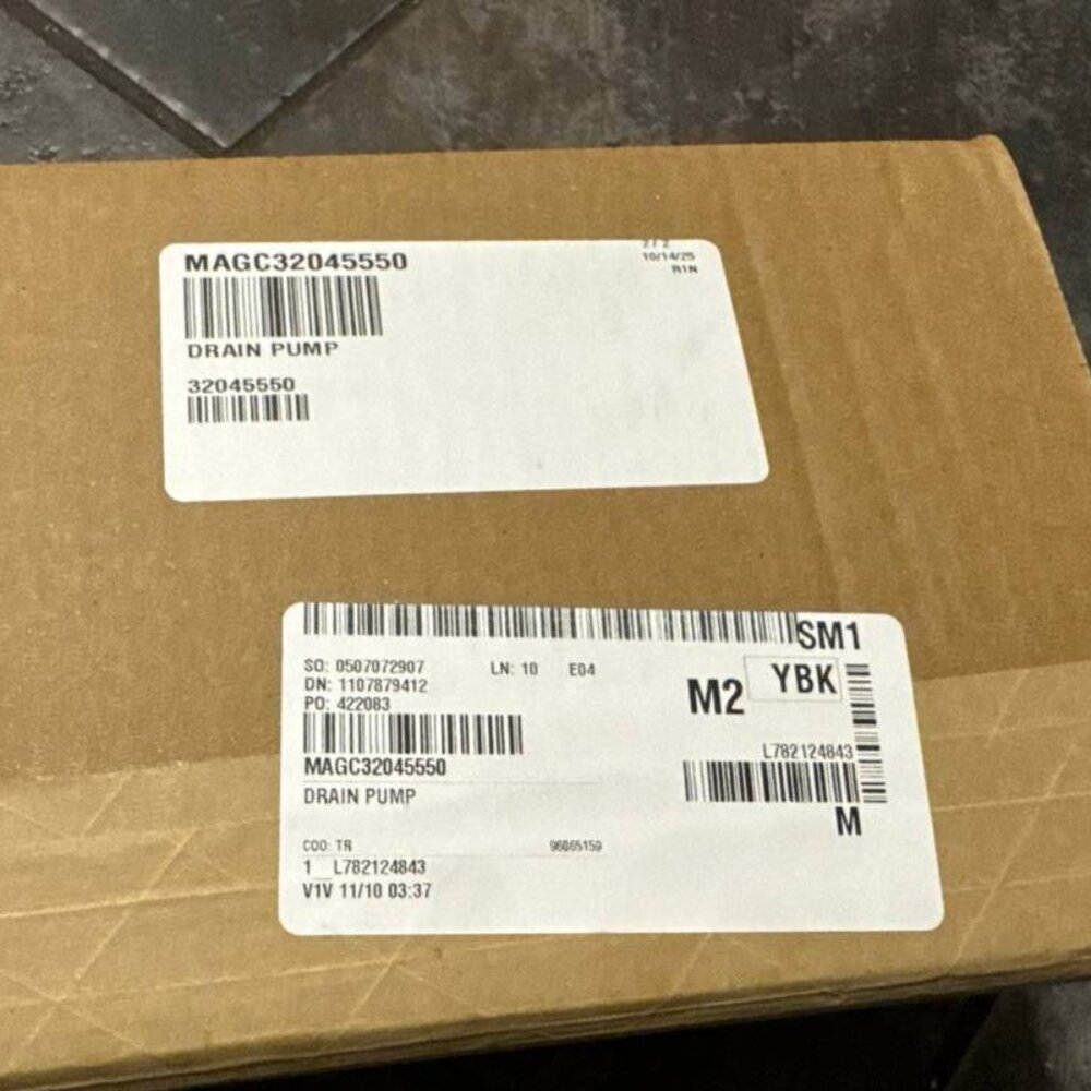 MAGC32045550 Magic Chef 32045550 drain pump BRAND NEW